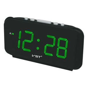 Clocks Accessories Other & Digital LED Alarm Clock Big Numbers Desk With EU Plug AC Power Electronic Light Time Display Student