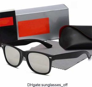 Men Rey Ban Sunglass Classic Brand Retro women Sunglasses 2023 Luxury Designer Eyewear Ray Eyeglass Metal Frame Designers Sun Glasses E2BL