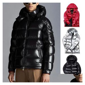 Designer Hommes Monclair Down Veste Mode Puffer Vestes De Luxe Parka Homme Femmes Tendance Hiver Chaud Coton Coupe-Vent En Plein Air Outwe Dhaz5