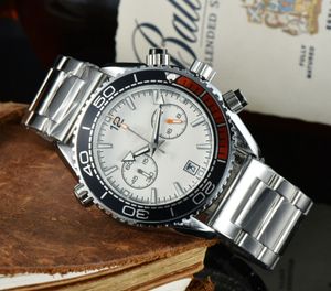 New Mens Watch High end Designer Quartz Movement Watch Sapphire Glass Luxury Stainless Steel Strap Watch