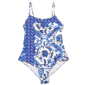 Womens Jumpsuit Swimwear Floral Print Swimsuit Designer Letter Printed Swimsuit Woman Bathing Suit