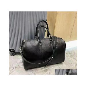 nnb Duffel Bags Designers Fashion Luxury Men Female Commerce Travel Leather Handbags Large Capacity Holdall Carry On Lage Overnight Week Dhnpb