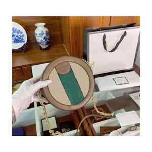 Evening Bags Women Round Designer Fashion Cosmetic Crossbody Bag Original Box Luxury Handbag Wallet Clutch Chain Coin Circar Purse S Dhnvy