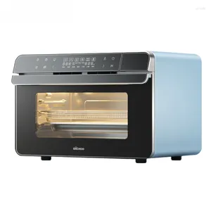 Hornos eléctricos DACHOO Horno de cocina 26L Freidora de aire Cocer al vapor Hornear Freír Vapor multifuncional Control preciso de temperatura