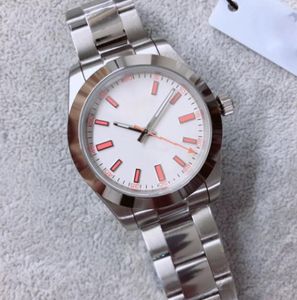 Роскошные мужские автоматические механические часы exp air king series white dial 904l Дизайнер из нержавеющей стали бесплатная доставка. Случайные модные бренд.