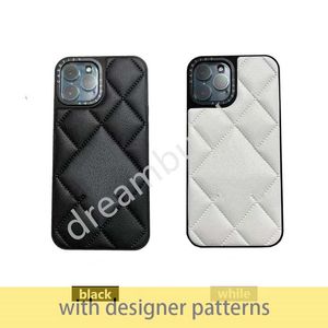 Designers Telefonfodral för iPhone 14 Pro Max 13 13Pro 13Promax 12 12Pro 12Promax 11 Pro Xsmax Cover Pu Leather Shell Covers SMVNBYEW