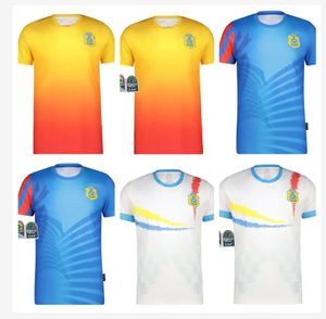 23 24 Congo Mens Futebol Jerseys CEDRIC BAKAMBU MESCHAK ELIA YOANE WISSA THEO BONGONDA MAKABI LILEPO CHARLES PICKEL Home Away Camisas de futebol