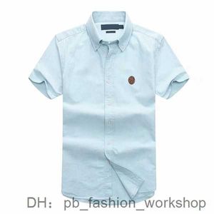 Ralphs Polo Laurens polo ralphs shirts Laurens shirts Designer Mens Casual Dress Big Horse Embroidery Busines Clothes Long Sleeve Slim Lapel Tees 3 T4VW