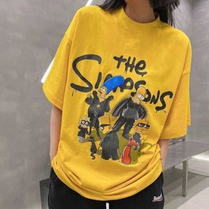 Women Designer T Shirt Shirt Proste True Classic Simpson Family T-shirt unisex para ulica xxl