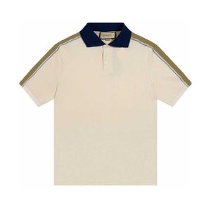 Luxury Designer Women T Shirt High Edition Classic Retro Shirt Polo Collar Sleeve Dress T-shirt unisex