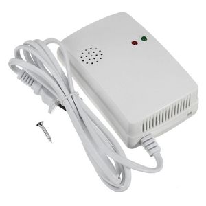 Freeshipping Alta Sensibilidade Autônomo Alarme de Gás Combustível GLP GNL Carvão Sensor Detector de Vazamento de Gás Natural para Segurança Doméstica Dxsos