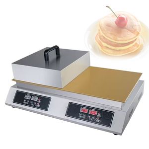 2600W Snack Equipment Rapid Heating Double Souffle Baking Iron Machine Souffler Maker Souffle Iron Plate Machine Souffle Pancake
