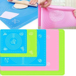 Baking Tools Silicone Mat Kitchen Kneading Dough Rolling Pizza Non-stick Mats Pastry Accessories Sheet Pads