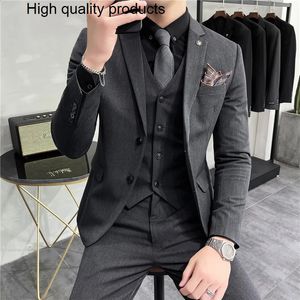 Mens Suits Blazers Jacket VestPants Wedding Tuxedo Custom Male Groom Men Tailor Slim s 3 Piece 231110