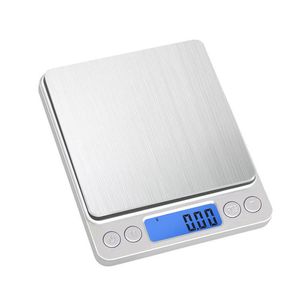 وزن الموازين بالجملة 1000g/0.1G LCD محمولة مصغرة رقمية رقمية الجيب حالة المطبخ البريدي وزن المجوهرات