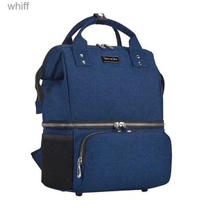 Borse per pannolini Mummia Maternità Zaino Borsa portaoggetti isolante per la cura del bambino Zaini impermeabili multifunzione borsa comoda BZJ001L231110