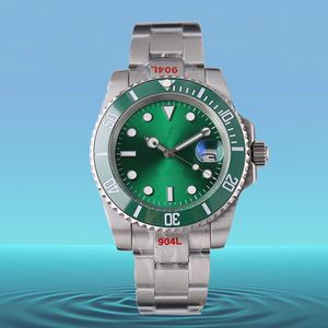 Bilek Erkek Saatleri Tasarımcı Otomatik Saatler Safir 40mm Mekanik Paslanmaz Çelik Bant Aydınlık Montre Hareketi Orologio Lusso Dhgate Bilek saatleri kutu