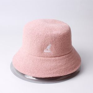 Kangol Bucket Hat Womens Bucket Hat Large Buckets Korean Fisherman Hat Trendy Unisex Casual Collection Flat Dome Beanie Sun Hats Different Sizes Pink Summer Hats