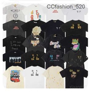 Galery Dept Designer Fashion t-shirt per uomo Camicia Classic Print Loose Luxury Vintage Uomo e donna Casual Gallery Tshirt High Street Tee Felpa APD5