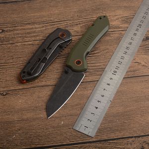 1 Pz Nuovo CK6280 Coltello Pieghevole 8Cr13Mov Nero Stone Wash Tanto Lama Verde G10 Maniglia Esterna di Campeggio Escursione Coltelli Pieghevoli Di Sopravvivenza con scatola al minuto