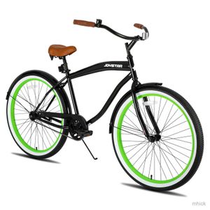 Pedais de bicicleta joystar 20 24 26 polegadas de bicicleta de cruzeiro de praia para meninos meninos mens e feminino Speed ​​Speed ​​Kids Cruiser Bicycles with Coaster Brake M230409