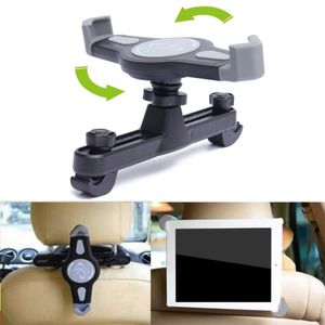 Freeshipping 2Pcs Universal Car Tablet Holder Back Seat Headrest Mount Car Tablet Holder Stand For iPad 1/2/3/4 Air Tablet PC Rsteo