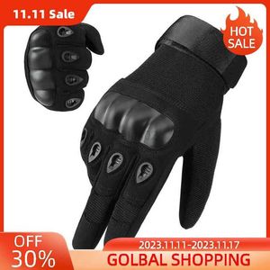 Tactical Gloves Men And Women General Outdoor Cycling Camping Climbing Tactical Gloves Hard Shell Protection Breathable Anti-shock Anti-slip zln231111