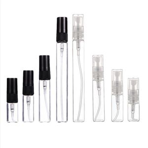 Tom sprayflaska Plastiska resor Sub-Bottle Dispenser Pump Refillable Cosmetics Fine Mist Spray Flaskor 2 ml 3 ml 5 ml 10 ml BQBHD