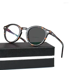 Solglasögon Sun Pochromic Bifocal Reading Glasses Men Women Diopter Spectacle Readers Oculos Gafas de Lectura 1.0- 3.0