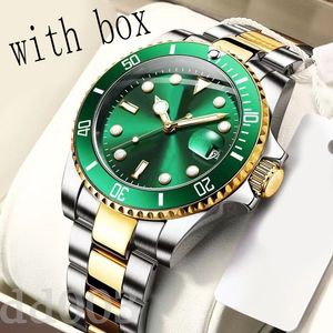 Ceramic Bezel Mens Watch Designer наблюдает за мужчинами водонепроницаемые 41 -мм сапфир Orologio ZDR Движение GMT ​​Automatic Luxury Watch Fashion Leisure SB001 C23