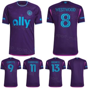 FC Charlotte Fußballtrikots COPETTI JOZWIAK AFFUL LINDSEY VARGAS SANTOS TUILOMA SWIDERSKI BENDER SHINYASHIKI CORUJO KAHLINA BRONICO Fußballtrikot-Kits 2023-24