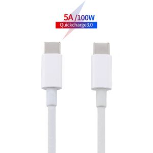 2m PD 100W USB C to USB C Charging Cable For Macbook Pro 96W 87W 61W 13 15