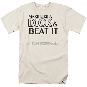 Men's T Shirts AND BEAT IT Humorous Adult T-Shirt All Sizes