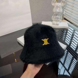 Berets New Rabbit hair beret Luxury Celns Knitted Hat Designer Women's Beanie cap Warm Fashion brand Men's Fisherman womens mens knitted hat bother grandfather