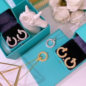 gold chain with Circular diamond initial pendant Necklaces for women men set trendy designer fashion jewelry Party Christmas Wedding gifts Birthday Engagement