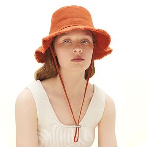 Wide Brim Hats Bucket Bob Hat Women Luxury Designer Brand Sun Cap Men Frayed Expedition bucket Y2K Style Baseball Golf Caps 231110