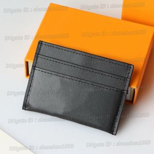 Män kvinnor klassiker designer korthållare präglade plånbok kreditkort handväska kort koppling väska med låda M81415 M81381