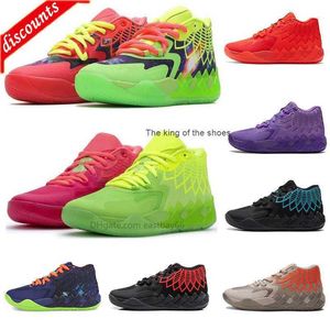 MB.01SHOESARRIVAL NOWY BIG 48 EUR MASE LAMELO BALL MB 01 BUTY BAZKUCHOMOWE RICK I MORTY RED GREEN GALESY FIRELE BLUE GARE Black Queen Buzz City Melo