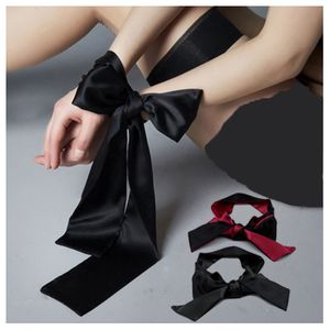 Cockrings 15M Erotic Eye Mask Self Bondage Restraint Ribbon Maschere BDSM Eye Patch Blindfold Masque Sex Toys Per coppie SM Gioco per adulti 230411