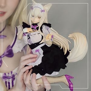 Gun Toys 270mm Native Binding Nekopara Azuki Anime Figure Coconut Cat Girls 1/4 PVC Action Figure Adult Collection Model Toys Do