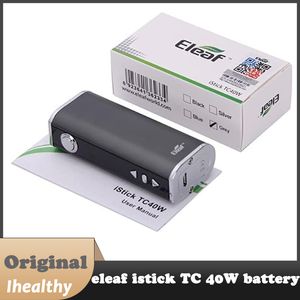 Eleaf iStick TC 40W Mod 2600mah Bateria embutida 40w Controle de temperatura Mod Paking simples 4 opções de cores