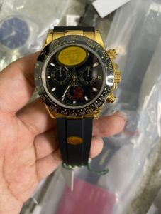 Uhr Männer Sapphire 40mm Zifferblatt Automatische Mechanische Uhren Gummiband Gold 904 Edelstahl Hohe Qualität Uhr Frauen Uhr geschenk