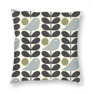 Pillow Bird Orla Kiely Abstract Design Square Throw Case Home Decor 3D Printing Scandinavian Cover for Living Room Soffa