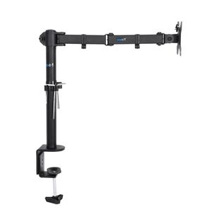 Freeshipping Single Arm LCD Monitor Desk Mount Stand helt justerbar skärm upp till 27 