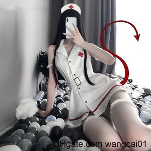 Sexig uppsättning porr sexig erotisk sjuksköterska uniform cosplay kvinnor fa tptation fancy klänning anime kawaii underkläder set exotiska kläder 4113