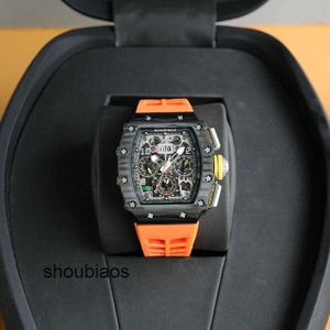 メカニクスリストファッションメンズウォッチファンタスティックR I C H A R D Luxury Male Super Style Watches RM11-03デザイナー男性用ハイエンド品質のブラックベゼル防水QJRK