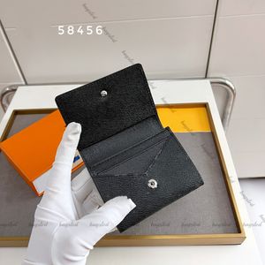 Designer-Geldbörse für Damen, Luxus-Geldbörsen, Taschen, Münzgeldbörse, kurze Damen-Geldbörse, Mini-Geldbörse für Damen, Damen-Herren-Geldbörsen mit Box, Staubbeutel, Damen-Kartenhalter, schwarze Prägung