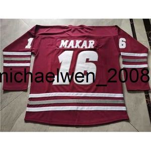 Weng 123001rare Hockey Jersey Men Youth women Vintage MASS Cale Makar Size S-5XL custom any name or number