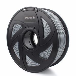 Freeshipping Qualidade Premium HIPS Filamento HIPS Plástico para Impressora 3D 1 75mm 1KS Spool 3D Plástico Prata Cor Hogmt