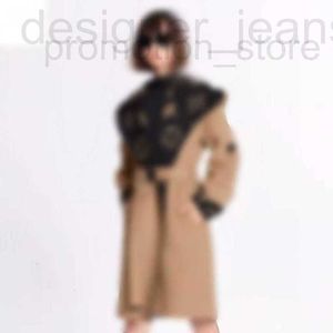 Women's Wool Blends Designer Autumn/Winter New Woolen Coat Bathrobe 3kxo 4wzm